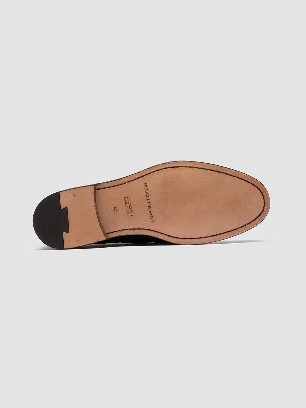 OPERA 004 - Brown Leather Tassel Loafers - image 5,side view