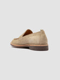 OPERA SD FLEXI 001 - Beigefarbene Penny-Slipper aus Wildleder - thumb image 4,side view