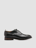 PROVIDENCE 004 - Schwarze Derby-Schuhe aus Leder - thumb image 1,side view