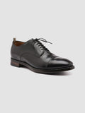 PROVIDENCE 004 - Schwarze Derby-Schuhe aus Leder - thumb image 3,side view