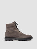 REMOTE 001 - Grey Suede Lace Up Boots - thumb image 1,side view