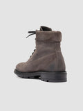 REMOTE 001 - Grey Suede Lace Up Boots - thumb image 4,side view