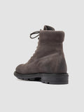 REMOTE 001 - Grey Suede Lace Up Boots - thumb image 4,side view