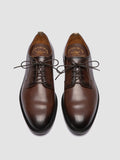 SILENT 001 - Brown Leather Derby Shoes - thumb image 2,side view