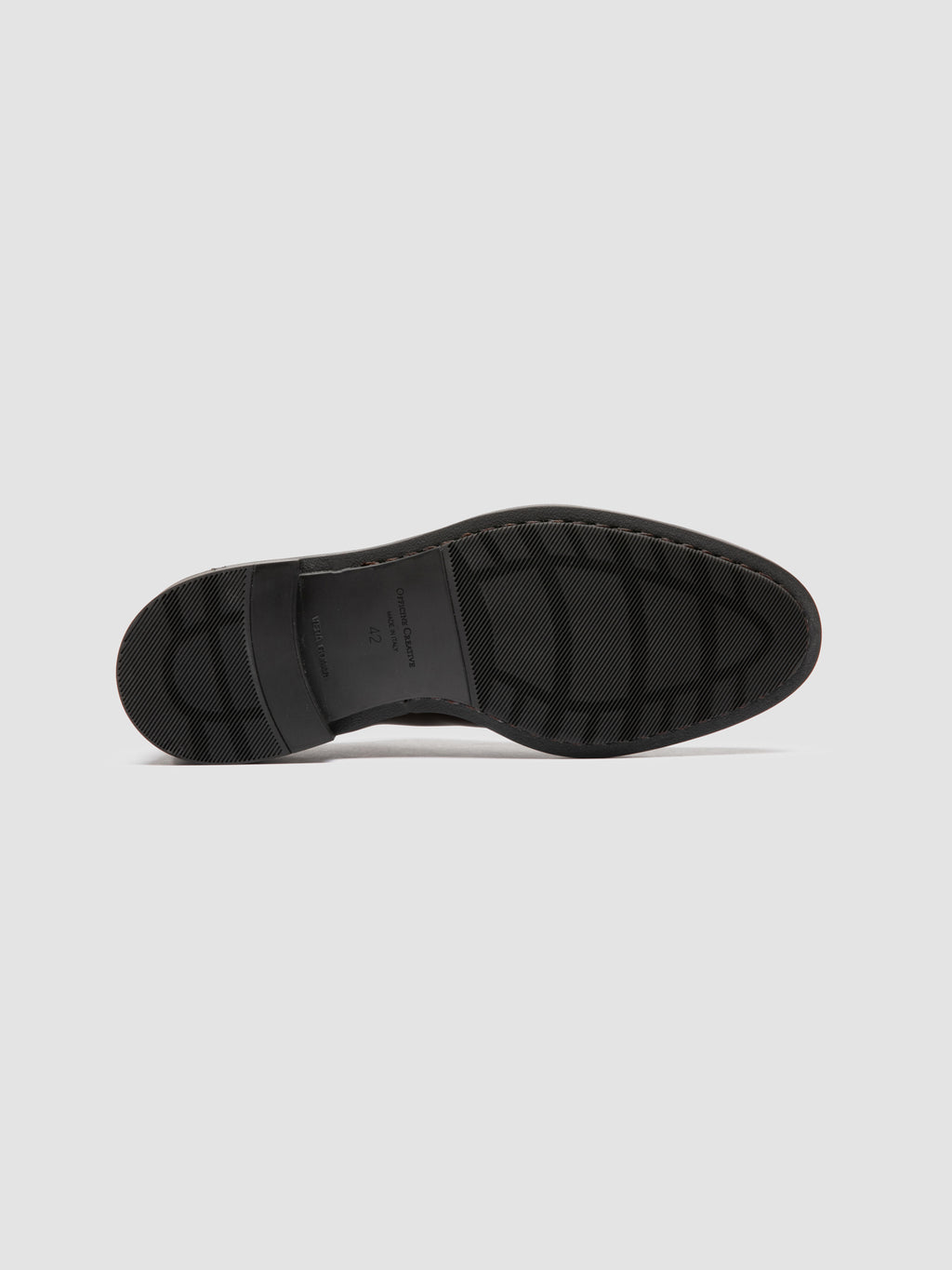 SILENT 001 - Brown Leather Derby Shoes - image 5,side view
