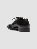 SILENT 001 - Black Leather Derby Shoes - thumb image 4,side view
