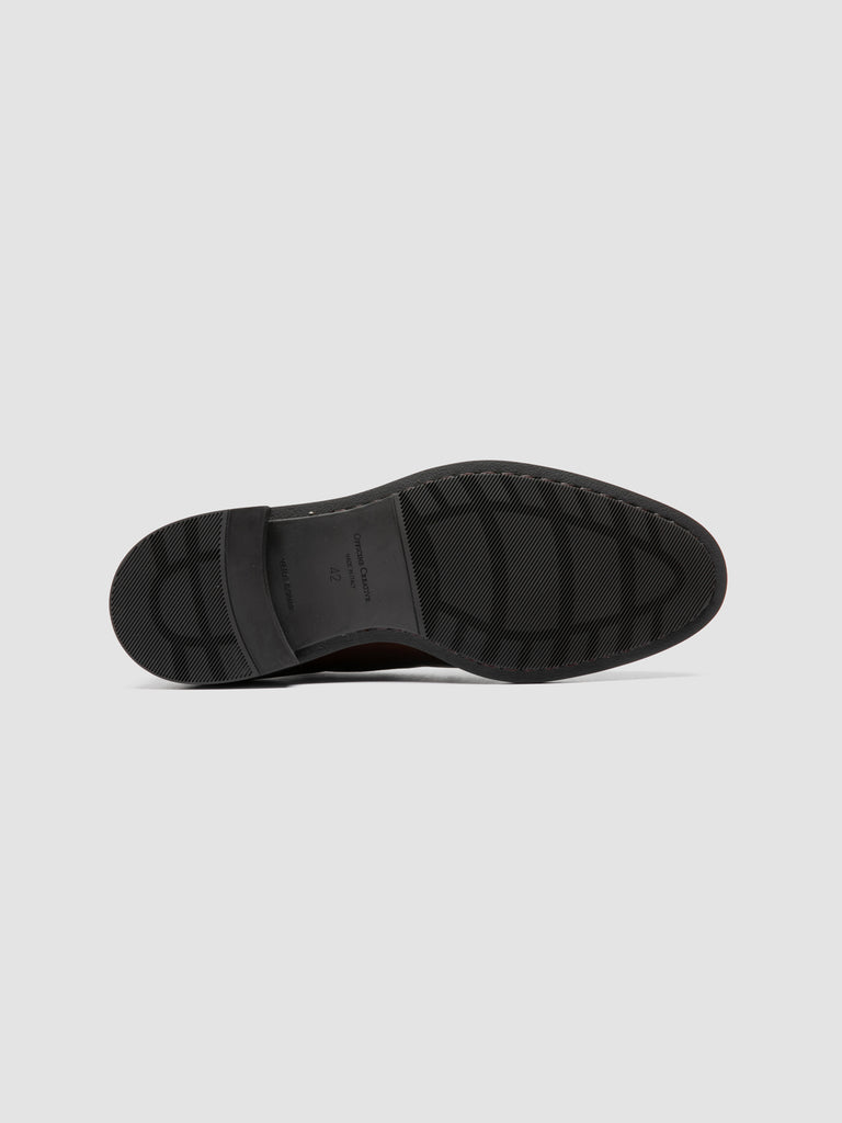SILENT 001 - Brown Leather Derby Shoes