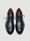 SILENT 001 - Blue Leather Derby Shoes - thumb image 2,side view
