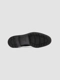 SILENT 001 - Blue Leather Derby Shoes - thumb image 5,side view