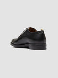 SILENT 001 - Black Leather Derby Shoes - thumb image 4,side view
