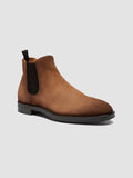 SILENT 003 - Braune Chelsea-Stiefel aus Wildleder - thumb image 3,side view