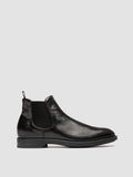 SILENT 003 - Schwarze Chelsea-Stiefel aus Leder - thumb image 1,side view