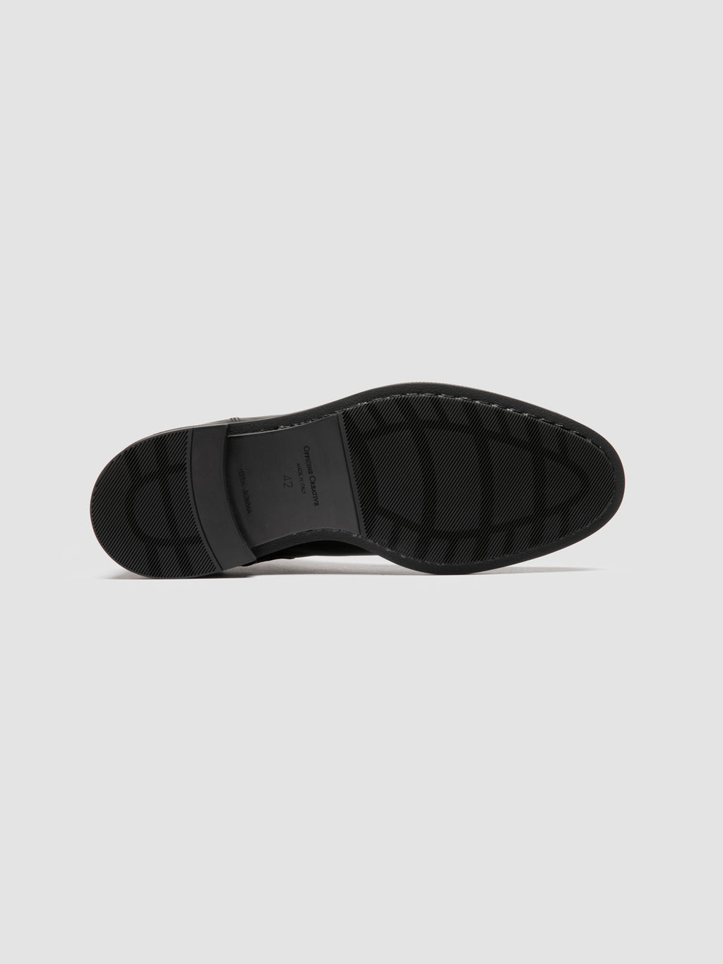 SILENT 003 - Schwarze Chelsea-Stiefel aus Leder - image 5,side view