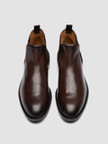SILENT 003 - Brown Leather Chelsea Boots - thumb image 2,side view