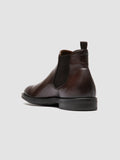 SILENT 003 - Brown Leather Chelsea Boots - thumb image 4,side view