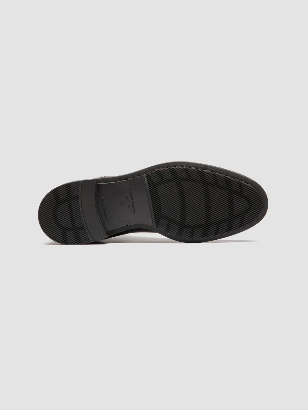 SILENT 003 - Brown Leather Chelsea Boots - image 5,side view