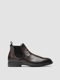 SILENT 003 - Graue Chelsea-Stiefel aus Leder - thumb image 1,side view