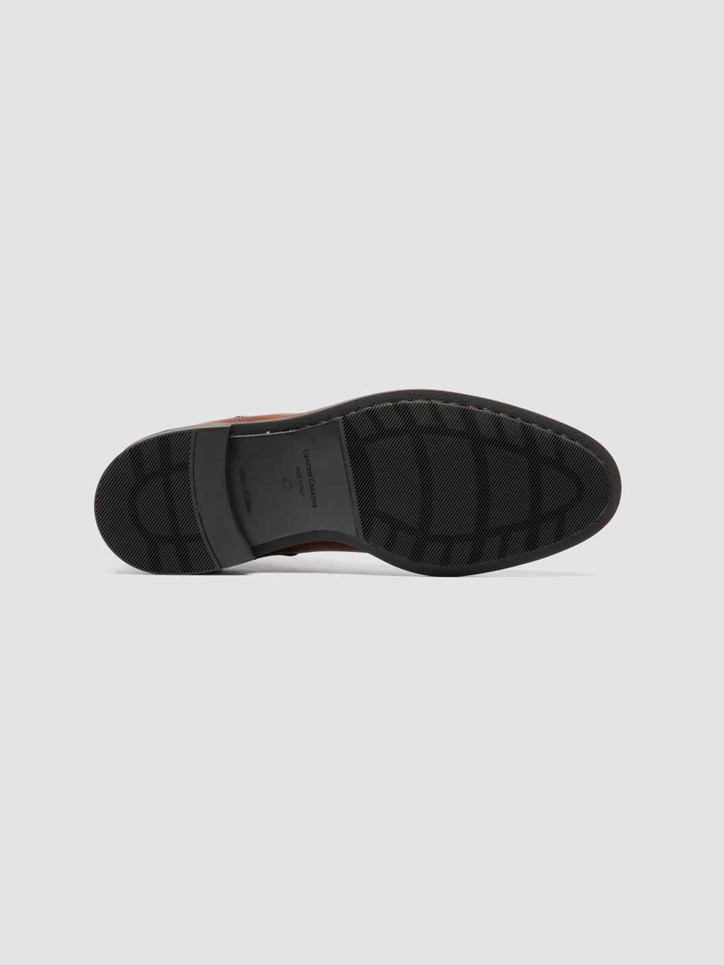 SILENT 003 - Braune Chelsea-Stiefel aus Leder - image 5,side view