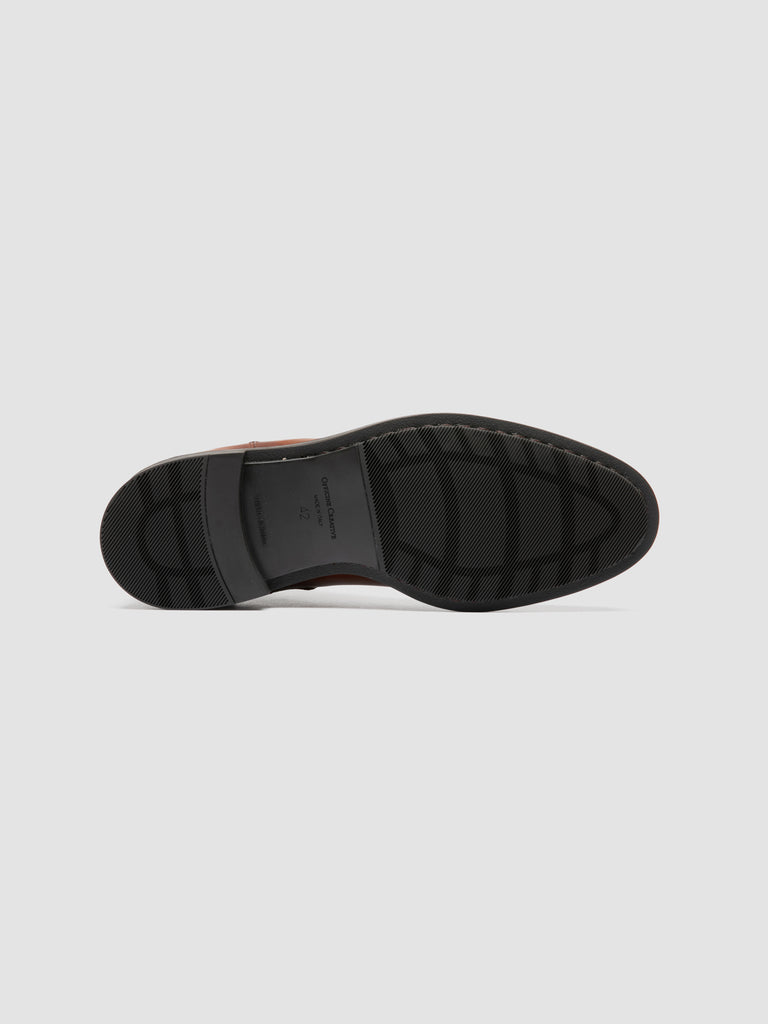 SILENT 003 - Brown Leather Chelsea Boots