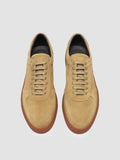 SISSO 001 - Braune Low-Top-Sneakers aus Wildleder - thumb image 2,side view