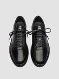 SISSO 001 - Black Leather Low-Top Sneakers - thumb image 2,side view