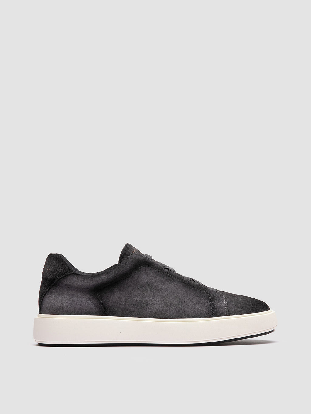 SLOUCH 001 - Blue Suede Sneakers - image 1,side view