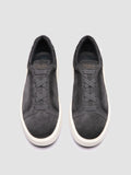SLOUCH 001 - Blue Suede Sneakers - thumb image 2,side view