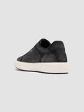SLOUCH 001 - Blue Suede Sneakers - thumb image 4,side view