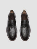 SOLITUDE 001 - Brown Leather Penny Loafers - thumb image 2,side view