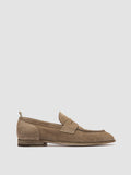 SOLITUDE 001 - Taupefarbene Slipper aus Wildleder - thumb image 1,side view