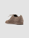 SOLITUDE 002 - Taupefarbene Derby-Schuhe aus Wildleder - thumb image 4,side view