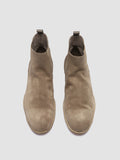SOLITUDE 004 - Taupe Suede Chelsea Boots - thumb image 2,side view