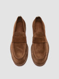 SOUND 001 - Pennyloafer aus braunem Wildleder - thumb image 2,side view