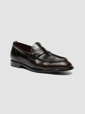 SOUND 001 - Braune Slipper aus Leder - thumb image 3,side view