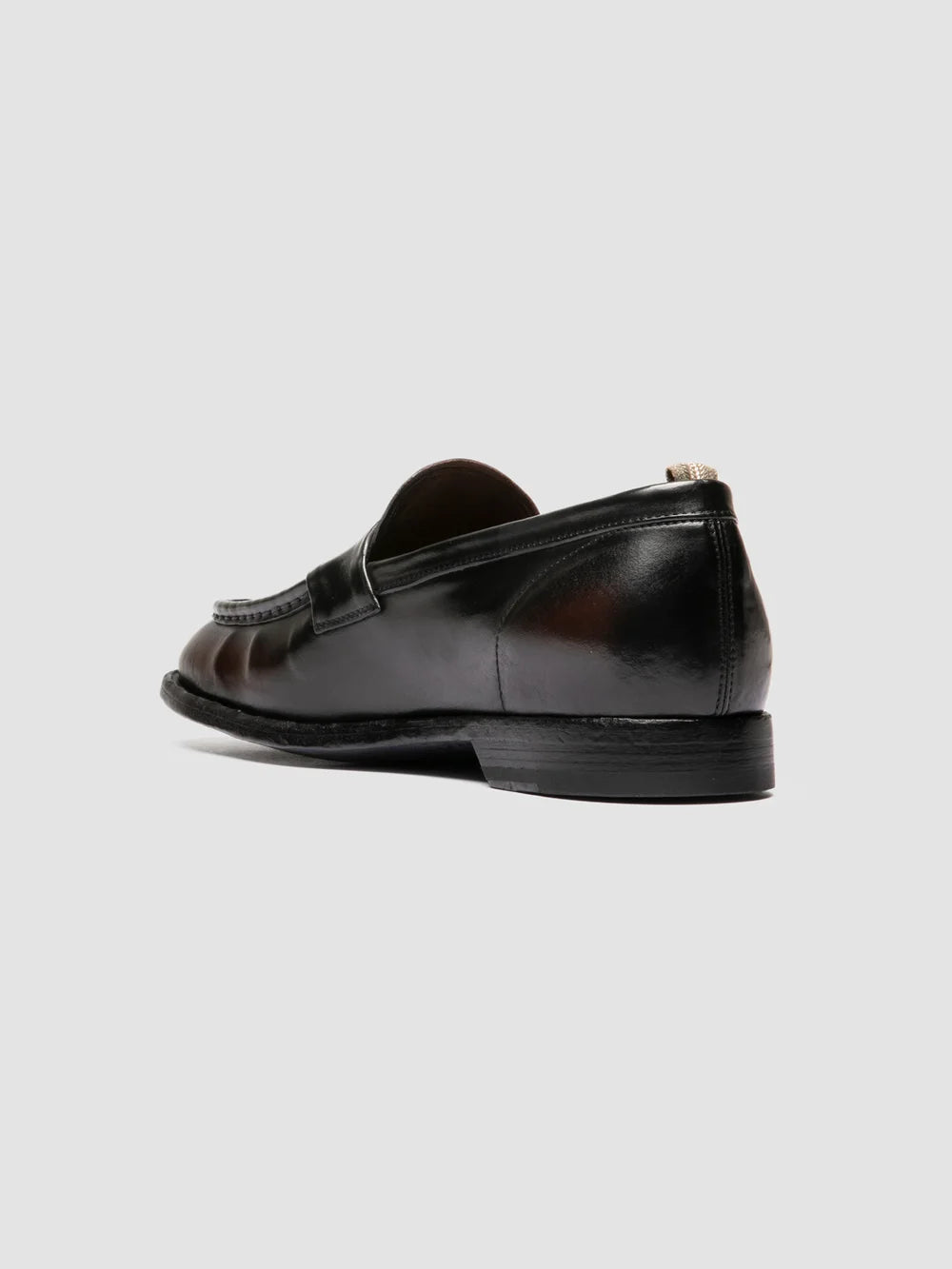 SOUND 001 - Braune Slipper aus Leder - image 4,side view