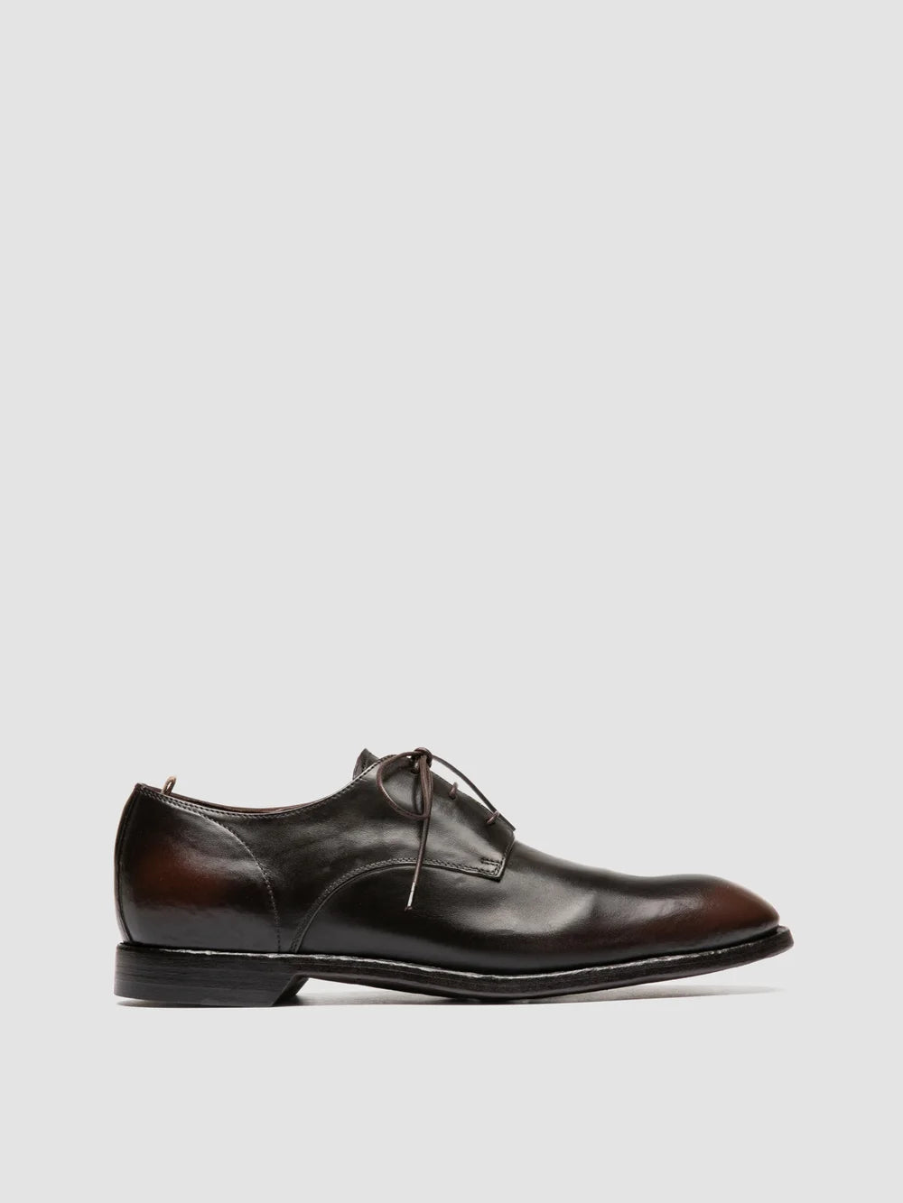SOUND 002 - Brown Leather Derby Shoes - image 1,side view