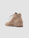 SOUND 003 - Beige Suede Lace-up Boots - thumb image 4,side view