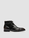 SOUND 003 - Grey Leather Lace-up Boots - thumb image 1,side view
