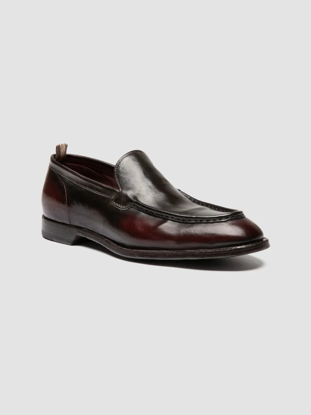 SOUND 005 - Brown Leather Loafers - image 3,side view