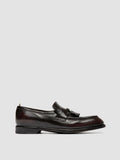 SOUND 011_W  - Brown Leather Tassel Loafers - thumb image 1,side view