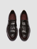 SOUND 011_W  - Brown Leather Tassel Loafers - thumb image 2,side view