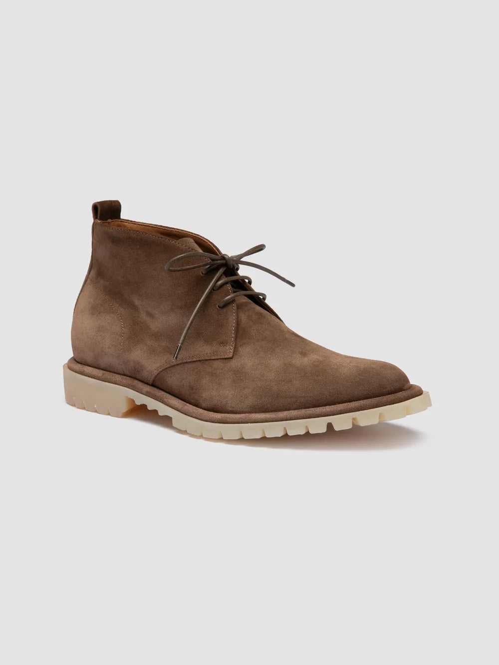 SPECTACULAR 013 - Brown Suede Chukka Boots - image 3,side view