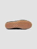 STRIKER 001 - Black Leather and Suede Low-Top Sneakers - thumb image 5,side view