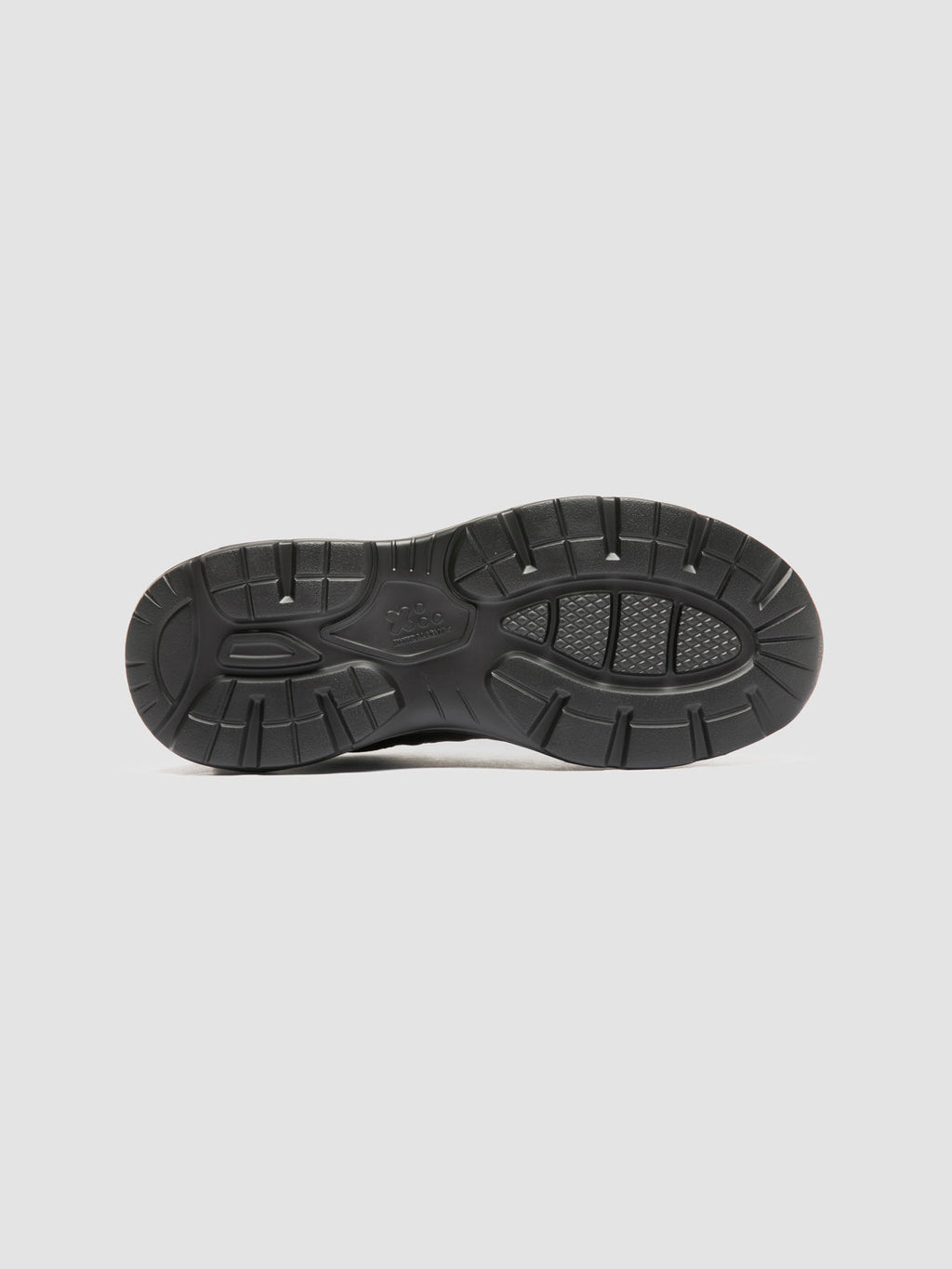 SUPURBIA 001 - Black Leather and Suede Low Top Sneakers - image 5,side view