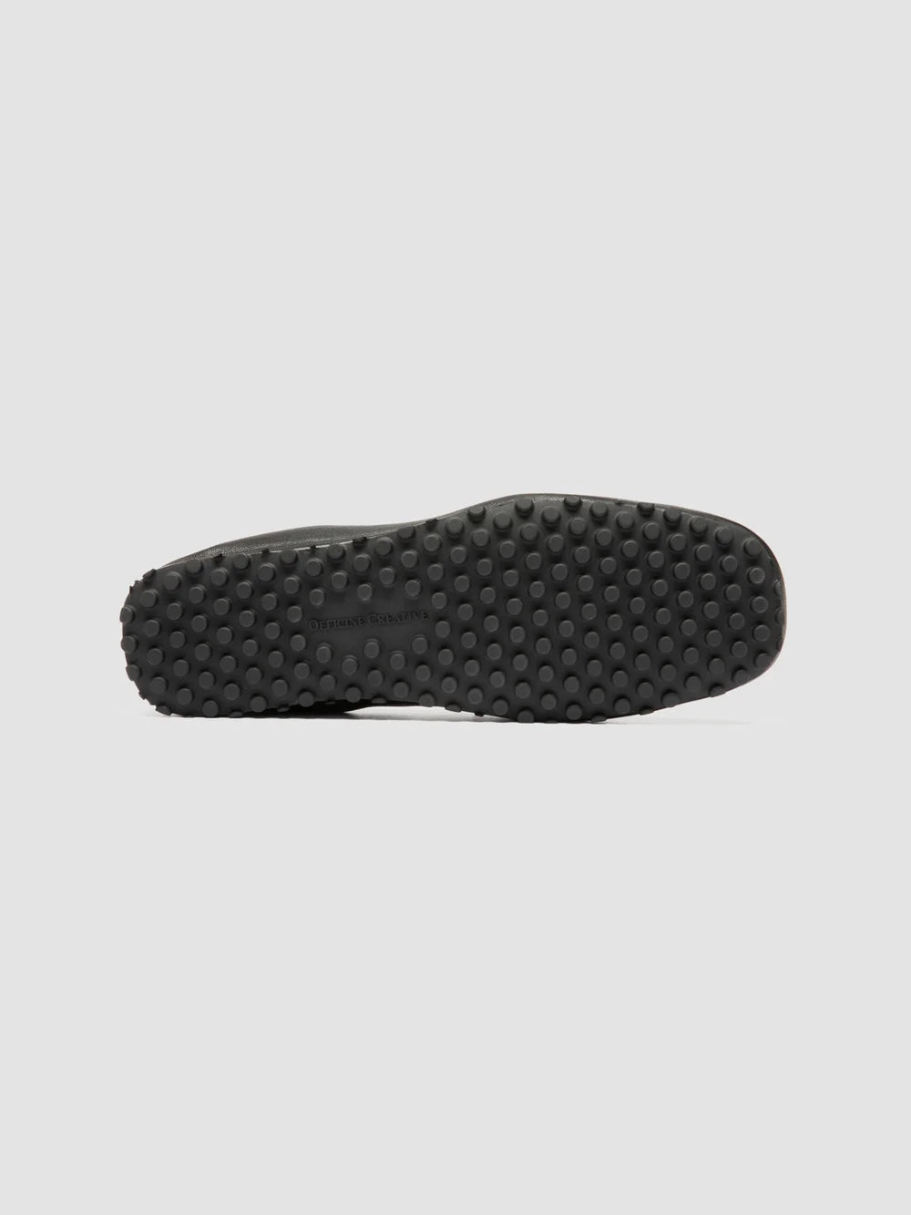 TRAVIS 001 -  Black Leather Penny Loafers - image 5,side view