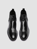 VANDERBILT CAOU 002 - Black Leather Chelsea Boots - thumb image 2,side view