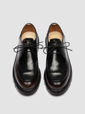 VOLCOV FLEXI 001 - Brown Leather Derby Shoes - thumb image 2,side view