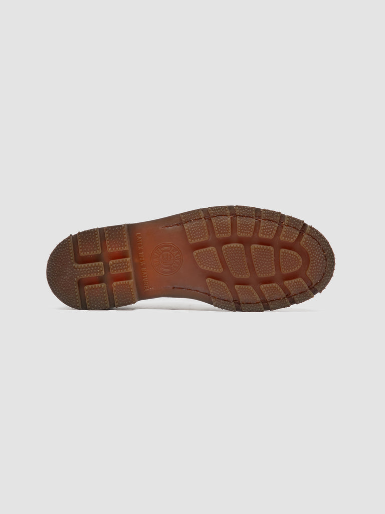 VOLCOV FLEXI 001 - Brown Leather Derby Shoes