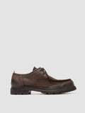 VOLCOV FLEXI 001 - Brown Suede Derby Shoes - thumb image 1,side view