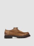 VOLCOV FLEXI 001 - Brown Suede Derby Shoes - thumb image 1,side view